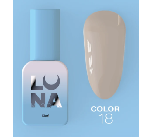 Гель-лак Luna Color №18 світлий какао, 8 мл