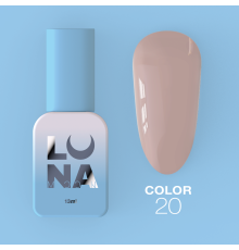 Гель-лак Luna Color №20 пудровий какао, 13 мл