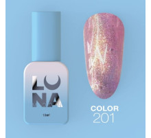 Гель-лак Luna Color №201 помаранчевий, 8 мл