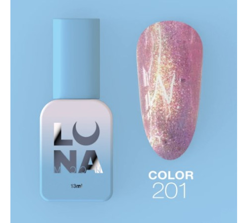 Гель-лак Luna Color №201 помаранчевий, 8 мл