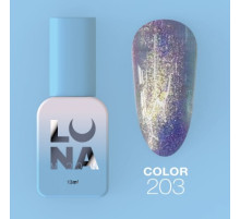 Гель-лак Luna Color №203 жовтий, 8 мл