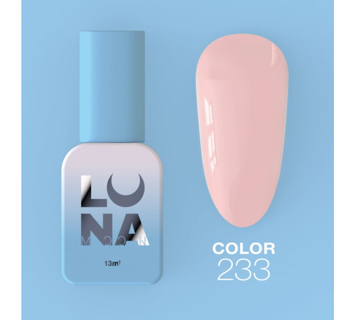 Гель-лак Luna Color №233 ніжний беж, 13 мл
