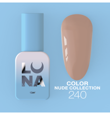 Гель-лак Luna Color №240 коричневий, 8 мл