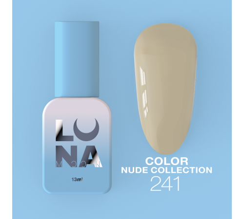 Гель-лак Luna Color №241 сіро-коричневий, 13 мл