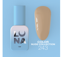 Гель-лак Luna Color №243 темний коричневий, 13 мл