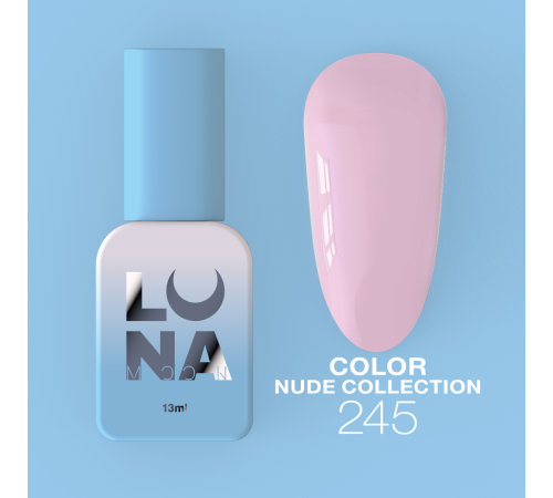 Гель-лак Luna Color №245 рожевий, 8 мл