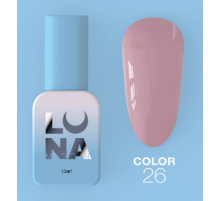 Гель-лак Luna Color №26 пастельно-ліловий, 8 мл