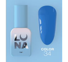 Гель-лак Luna Color №34 кобальтовий, 8 мл