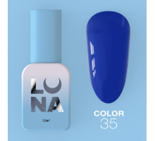 Гель-лак Luna Color №35 темно-синій, 8 мл