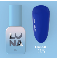 Гель-лак Luna Color №35 темно-синій, 8 мл