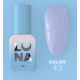 Гель-лак Luna Color №43 лавандовий, 8 мл