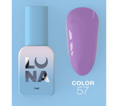 Гель-лак Luna Color №57 бузковий, 13 мл