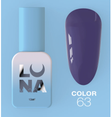 Гель-лак Luna Color №63 фіолетовий, 13 мл