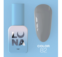 Гель-лак Luna Color №82 світло-сірий, 8 мл