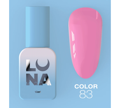 Гель-лак Luna Color №83 ніжно-рожевий, 8 мл