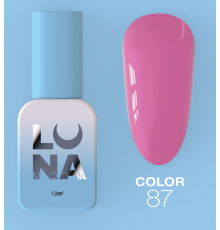 Гель-лак Luna Color №87 теплий рожевий, 13 мл