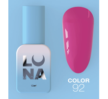 Гель-лак Luna Color №92 пурпурний рожевий, 8 мл
