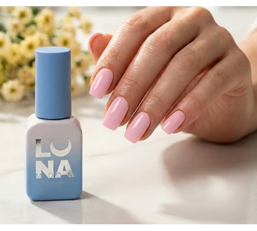 Гель-лак Luna Perfect Color №502, світло-рожевий, 8 мл