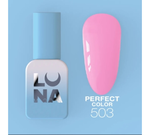 Гель-лак Luna Perfect Color №503, рожевий, 8 мл