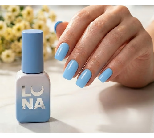 Гель-лак Luna Perfect Color №505, блакитний, 8 мл