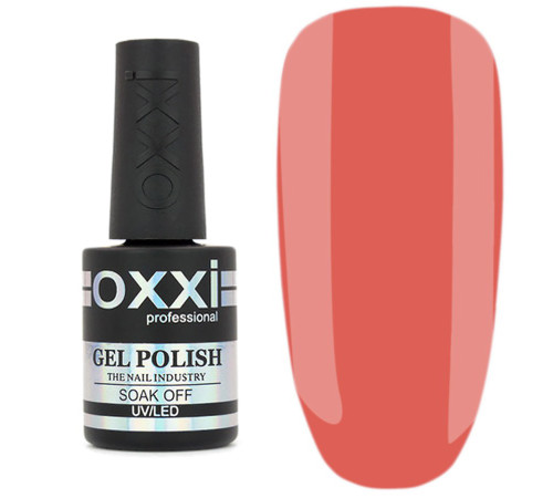 Гель-лак Oxxi № 001, світло-кораловий, 10 мл