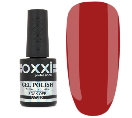 Гель-лак Oxxi № 008, червоний, 10 мл