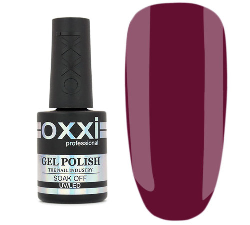 Гель-лак Oxxi № 021, вишневий, 10 мл