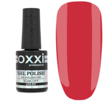 Oxxi gel polish No. 024, orange-red, 10 ml