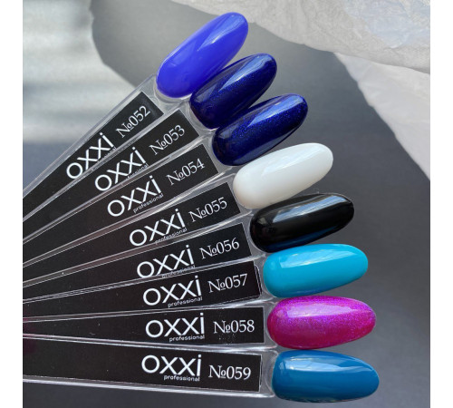Гель-лак Oxxi № 052, світлий синьо-фіолетовий, 10 мл