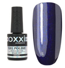 Гель-лак Oxxi № 053, темний фіолетовий з блакитним мікроблиском, 10 мл