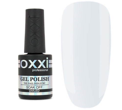 Oxxi gel polish No. 055, white, 10 ml