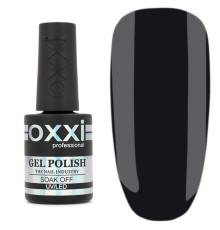 Oxxi gel polish No. 056, black, 10 ml