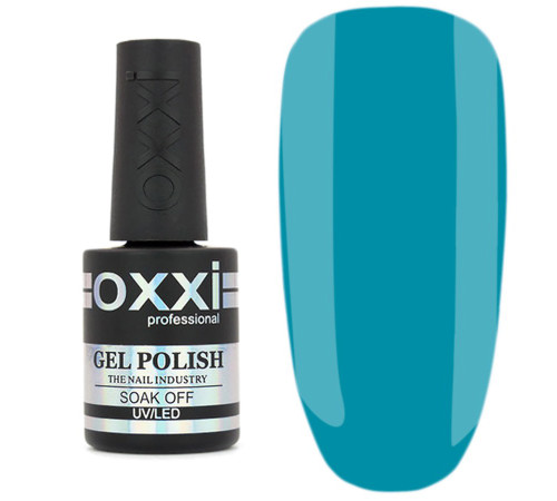 Oxxi gel polish No. 057, turquoise, 10 ml