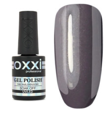 Oxxi gel polish No. 060, coffee with microgloss, 10 ml
