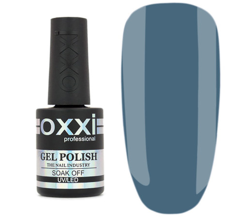 Oxxi gel polish No. 062, muted gray-blue, 10 ml