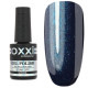 Oxxi gel polish No. 063, very dark turquoise with microglitter, 10 ml