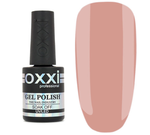 Oxxi gel polish No. 070, pale pink-peach, 10 ml