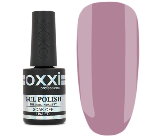 Oxxi gel polish No. 071, light gray-pink, 10 ml