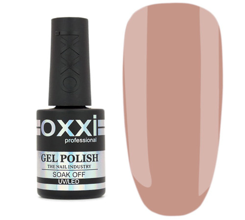 Oxxi gel polish No. 072, light peach, 10 ml