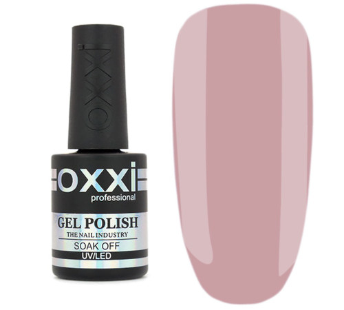 Oxxi gel polish No. 073, pale pink enamel, 10 ml
