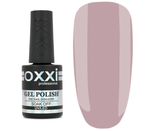 Oxxi gel polish No. 074, light beige, 10 ml