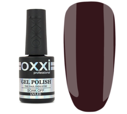 Oxxi gel polish No. 083, red-brown, 10 ml