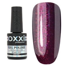 Gel-lacquer Oxxi No. 087, cherry with micro-glitter, 10 ml