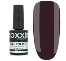 Oxxi gel polish No. 092, dark red-brown, 10 ml
