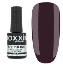Oxxi gel polish No. 092, dark red-brown, 10 ml