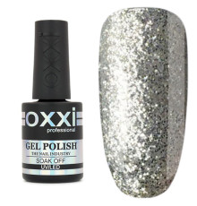 Oxxi gel polish No. 095, silver, 10 ml