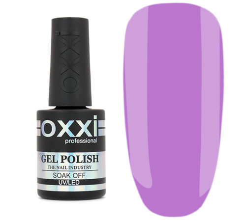 Oxxi gel polish No. 102, light purple, 10 ml