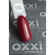 Гель-лак Oxxi № 172 темно-червоний емаль, 10 мл