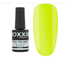 Gel polish Oxxi No. 241 bright lemon-yellow neon, 10 ml