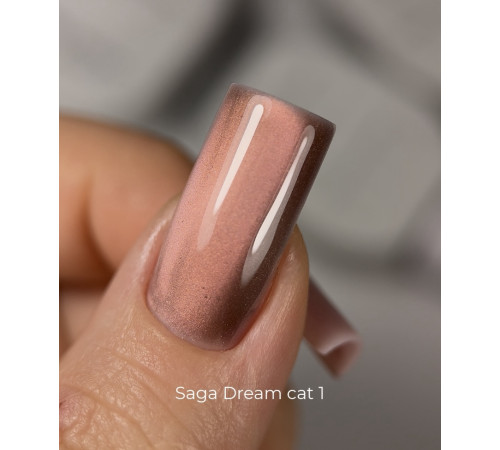 Гель-лак Saga Dream Cat Котяче Око №01, 10 мл